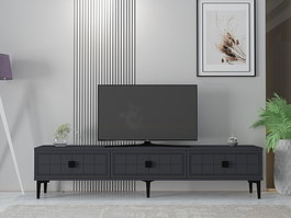 Hanah Home Yuka 180 - Soporte para TV Antracita